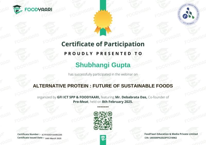 Alternative Protien: Future of Sustainable Food
